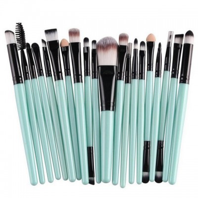 Wholesale 15pcs Set Cosmetic Eye Brow Liner Shadow Makeup Brush Set, professional makeup brushes