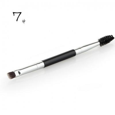 No7 single eye brush,double head makeup brushes